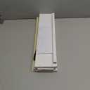 Floating Nursery Book Shelves, 16.5 inch Wall Book Shelves Kids Room, Set of 2 Baby Shelves for Nursery Decor, Ideal Wooden Nursery Shelves for Teens Kids Room, Bedroom Bathroom and Kitchen (White)