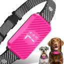 Dog Bark Collar for Large Medium Small Dogs, Effective No-Bark Collar, Smart Barking Collar, Rechargeable Bark Collar with 7 Sensitivity, 3 Modes, Waterproof, Ballet Pink