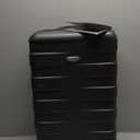 AnyZip Luggage PC ABS Hardside Lightweight Suitcase with 4 Universal Wheels TSA Lock Carry-On 20 Inch Black