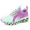 Women's Walking Shoes Lightweight Breathable Tennis Running Blade Fashion Sneakers for Athletic Sports Training Jogging Travel 38
