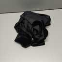 Geyoga Women Single-sided Velvet Scarfs Shawls and Wraps for Evening Dresses Wedding Bridal Scarves Formal Cover up (20 Inch, Black)