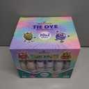 30 Colors Tie Dye Kit, Tie Dye Set for Kids, Pre-Filled Tye Dye Bottles, Non Toxic Permanent Fabric Dye Art Set, Easy DIY Fabric Art - Create Fun (30 Colors)