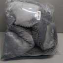 MIXJOY Dog Beds for Medium Dogs Washable, Rectangle Pet Bed Medium Size Dog, Orthopedic Sleeping Pet Sofa Bed, Soft Calming Cat Beds for Indoor Cats, Anti-Slip Bottom with Multiple Size (25'', Grey)