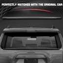 Rear Tailgate Liftgate Trunk Hatch Car Outer Door Window Moulding Sweep Felt Trim Seal Weatherstrip Compatible with Toyota 4Runner 2010-2024 Replace 68292-35041