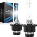 Marsauto D2S D2R HID Bulbs, 85122 66240 66040 66240 HID Xenon Bulbs, 35W D2S 6000K Cold White, Up to 350% Brightness, Pack of 2, D2S 6000K