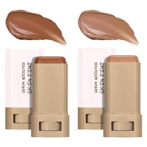 Skin Tint, Beauty Balm Serum Boosted Skin Tint, Foundation Stick, Skin Tint with SPF, Tinted Moisturizer, Concealer Stick, Full Coverage Foundation, Face Makeup, Foundation Makeup, Dewy Finish (#0306)