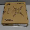 Mounting Dream UL Listed TV Wall Mount for Most 26-55 Inch TVs, Full Motion TV Mount with Perfect Center Design, Articulating Wall Mount TV Bracket Swivel and Tilt, Max VESA 400x400mm, Up to 77LBS