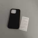 ORNARTO Compatible with iPhone 16 Pro Case 6.3", Slim Liquid Silicone 3 Layers Soft Gel Rubber Shockproof Protective Cover with Anti-Scratch Microfiber Lining-Black | 6.3", Slim, Liquid Silicone, 3 Layers, Soft Gel Rubber, Shockproof