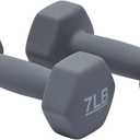Amazon Basics Neoprene Dumbbell Hand Weights for Exercise and Muscle Toning