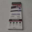 Cabinet Hero Slimline Cabinet Edge Protector - Prevents Chipping, Wear, Discoloration - Drawer Edge Guard, Bumper for Drawer - Easy Slip-On Installation - 3/ 4" Thick, 18" Length, Clear, Pack of 4