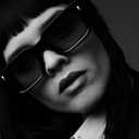 EYLRIM Thick Frame Square Sunglasses for Women Men Chunky Rectangle Sun Glasses Black Shades UV400 Protection (02 Black/Orange)