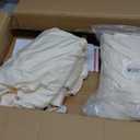 Holldoor Arch Backdrop Stand and Cover Set, 2 Metal Balloon Arch Backdrop 7.2ft 6ft, Gold Arched Stand Frame for Wedding, Parties,Birthday, Backdrop Decorations (Beige,7.2ft+6ft)