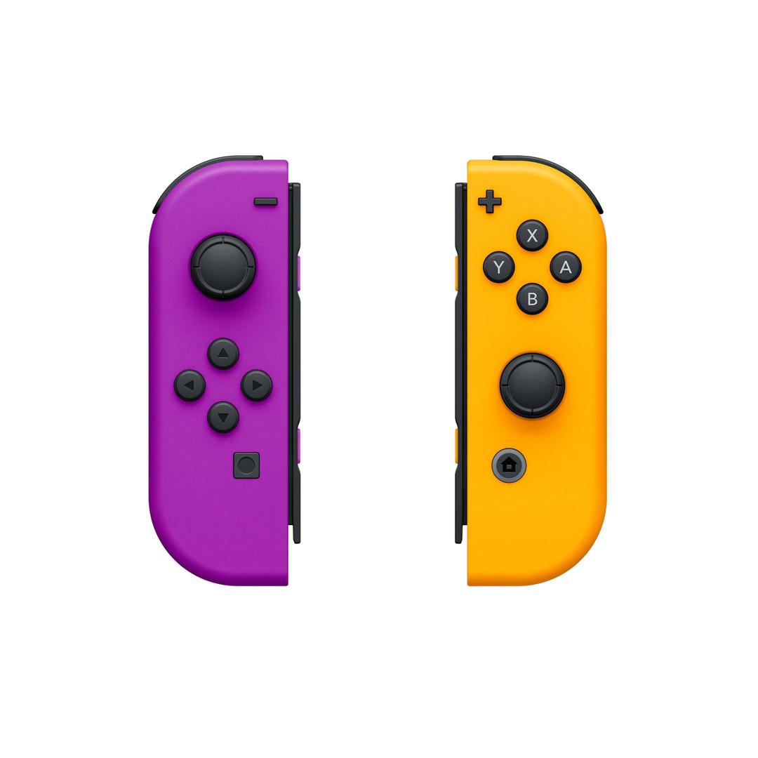 Switch - Joy-Con Pair Controller (Neon Purple/Neon Orange)