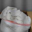 L LOVSOUL Goose Feather Down Fiber Comforter King Size, 100% Organic Cotton Fabric Duvet Insert,1200TC,750+Fill Power, Hotel Collection, All Season White Bedding Comforters with 8 Tabs