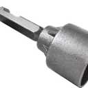 30 mm Hex Shank T Post Driver Pile Socket,30mm Demo Hammer Attachment