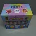 12 Colors Tie Dye Kit, Tie Dye Set for Kids, Pre-Filled Tye Dye Bottles, Non-Toxic Permanent Fabric Dye Art Set, Easy DIY Fabric Art - Create Fun