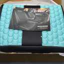 Skechers Memory Foam Car Seat Covers, Hexcomb Breathable Thick Seat Covers Two Front Seat Covers, Airbag Compatible, Automotive Comfort & Protection for Most Cars,Van,Trucks, SUVs (Green,Two Front) (Black and Green)