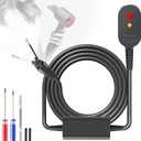 Hair Dryer Power Charger Cable Compatible with Dyson Hair Dryer Power Cord Cable Adapter Plug, 110V Cord Adapter Plug Compatible with Dyson, Replacement Power Cord Repair line Accessories