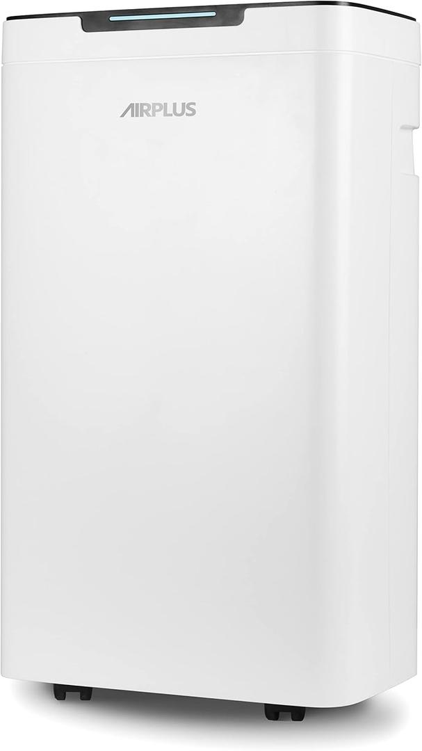 AIRPLUS 1,500 Sq. Ft Dehumidifier for Basement, 30 Pints Powerful Dehumidifier for Home, Large Rooms, Bedrooms, Sufficient Capacity Water Tank with Drain Hose (AP2011N)