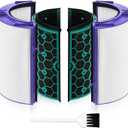 Air Purifier Filter Replacement for Dyson Pure Cool Purifying Fan TP04 HP04 DP04, Funmit 2in1 360° Combi True HEPA and Activated Carbon Filter