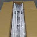 APEXCHASER Drying Rack Clothing - 3 Tier Metal Clothes Drying Rack Collapsible, Laundry Drying Rack Expandable, Small Clothe Airer for Baby Clothes Towel Bib Sock Indoor Outdoor Use(White)