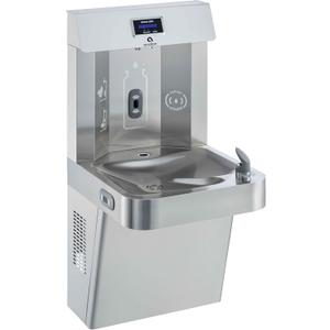 Avalon Wall Mounted Water Fountain with Bottle Filling Station, High Capacity Cooling, Sensor Dispensing, Self Cleaning, Digital Bottle Counter Display, Dual Filtration, ADA Compliant