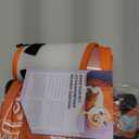 Elevated Inflatable Dog Cone Collar to Stop Licking, Dog Donut Collar After Surgery, Soft Dog Cone Alternative for Small Medium Large Dogs (Neck 12"-16"), Orange