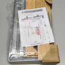 DINDON 2 Tier Pull Out Cabinet Organizer (11" W x 21" D) Double Tier Slide Out Wood Drawer Under Cabinet Storage And Organization