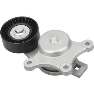38485 Belt Tensioner w/Pulley Assembly for Ford Edge/Explorer/Flex/Fusion/Police Interceptor/Taurus/Taurus X; for Lincoln MKS, MKT, MKX, MKZ; Mazda 6, CX-9; for Mercury Sable; 3.5L/3.7L