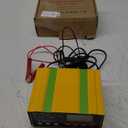 12-Amp Smart Battery Charger,Lithium,Lead-Acid(AGM/Gel/SLA) Pulse Repair Car Battery Charger,Trickle Charger,Maintainer/Deep Cycle Charger,12V/10A | 24V/7.5A for Automotive,Boat,Motorcycle,Lawn Mower