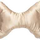 Save My Face!" La Petite Pillow (Satin Champagne Color)