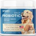 2 x Gargeer Daily Probiotics & Prebiotics for Dogs. Supports Healthy Digestion, Gut Flora & Proper Immune System. for All Dog Breeds & Ages, 60 Delicious Duck Flavored Soft Chews. Made in the USA