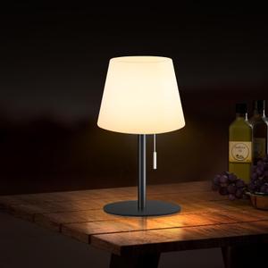 Outdoor Battery Operated Table Lamp Cordless Shower Lamp Waterproof LED Dimmable Warm White and RGB Table Lamps Rechargeable Lamp Outdoor Lamps for Patio/Indoor/Bathroom/Restaurant.