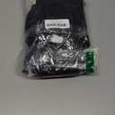 wegreeco Dog Diapers Female (3 Pack), Highly Absorbent Dog Diapers for Female Dogs, Washable in Heat, Incontinence, or Excitable Urination (Black, Medium)