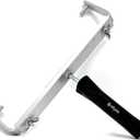 Allgala Aluminum Double Arm Roller Frame Adjustable from 12-18 Inch with Black A8 Handle