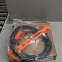 Xuhal 10 ft 10-30P to 14-50R EV Charger Adapter Cord Compatible with NEMA 30 Amp Dryer to 50 Amp EV for Level 2 Charging, 4 Prong to 3 Prong Power Extension Cord with Handle, ETL Listed