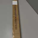 Double Curtain Rods with Aluminum End Cap and Full Surround Brackets,1"Front and 5/8" Back Rod,Adjustable between 72 to 144 Inches (6-12 Feet), Brass Double Window Drapery Rod