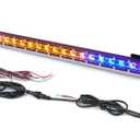 Xprite 36 Inch LED Chase Light Bar, 1.0" Ultra-Thin w/Brake Reverse Turn Signal Running Lights, Rear Strobe Light bar for Off-Road UTV ATV RZR Yamaha Can-Am Maverick X3 Arctic Cat 4x4 Trucks - RBYYBR