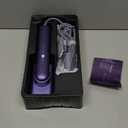 Portable Travel Steamer for clothes - 1200W Clothes Steamer Handheld Remover Fabric Clothing Wrinkles, 15s Fast Heat-up Garment Steamer, 120V Countries Steam iron for Home, Travel (Purple)