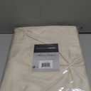 Madison Park Laurel Ivory Shower Curtain, Pieced Transitional Shower Curtains for Bathroom, 72 X 72, Natural