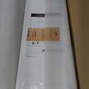 Forbena White Floating Shelves Bathroom Shelves Over Toilet Set of 3, Bathroom Organizers and Storage Shelves Wall Mounted, Modern Wood Corner Wall Shelf for Bedroom Closet -White and Dark Grey | White, Bathroom Shelves, Over Toilet, Bathroom Organizers, Storage Shelves, Bedroom