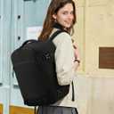 LOVEVOOK 40L Travel Backpack for Women, Airline Approved Carry On Backpack with 2 Packing Cubes, Waterproof Personal Item Bag Fits 17" Laptop, TSA Traveling Essentials Weekender Overnight Backpack