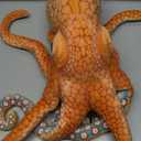 Large Plush Octopus Stuffed Marine Animals Realistic Stuffed Octopus Soft Toy for Children 31.5 Inches