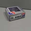 Postage Stamp F-35 Lightning II USAF AF08-0747 Die-Cast Model  1:144 Scale Stealth Fighter Replica with Display Stand, Highly Detailed, 4.1 Length x 2.8 Wingspan, Adult Collectible Ages 14+