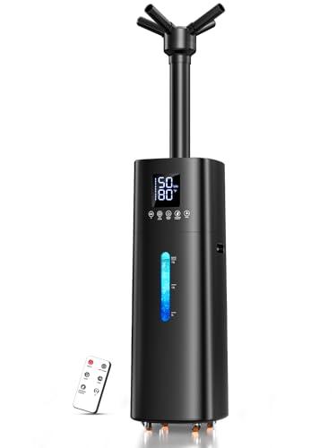 15L/4Gal Humidifier Large Room, 600mL/h Misting, 1200ft² Coverage, Auto Humidity Control, 72H Runtime, Top Fill, Aroma Diffuser, Sleep Mode, 12H Timer, Auto Shutoff Protection