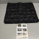 Tusvcupa Comfortable 3D Air Cell Seat Cushion, Air Inflatable Pressure Relief Seat Bolster for Wheelchair, Car, Office, Home Living, Sondur Travel Cushion with Adjustable Firmness (49-Point Cushion)