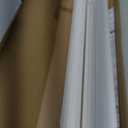 Mainstay Cordless 1" Vinyl Light Filtering Blinds, White, 27x64