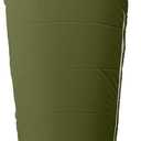 Retrospec Dream Mummy Sleeping Bag - 5, 15, & 30F Cold Weather Camping & Travel Essential Gear with Water - Resistant Shell & Synthetic Fill - Zippered Pocket & Stuff Sack, 15F Long