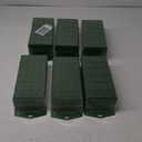 6PCS Floral Foam Cage Flower Foam Dry and Wet Rectangle Foam for Flower Arrangements Holders with Floral Foam for Wedding, Home and Garden Decorations 11.7 X 4.6 X 3.1 Inches