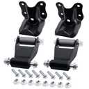 722-001 722-010 Rear Leaf Spring Shackles Hanger Brackets Repair Kit Compatible with 1986-2011 Ford Ranger,1998-2001 Mazda B2500, 1994-2010 Mazda B2300 B3000 B400